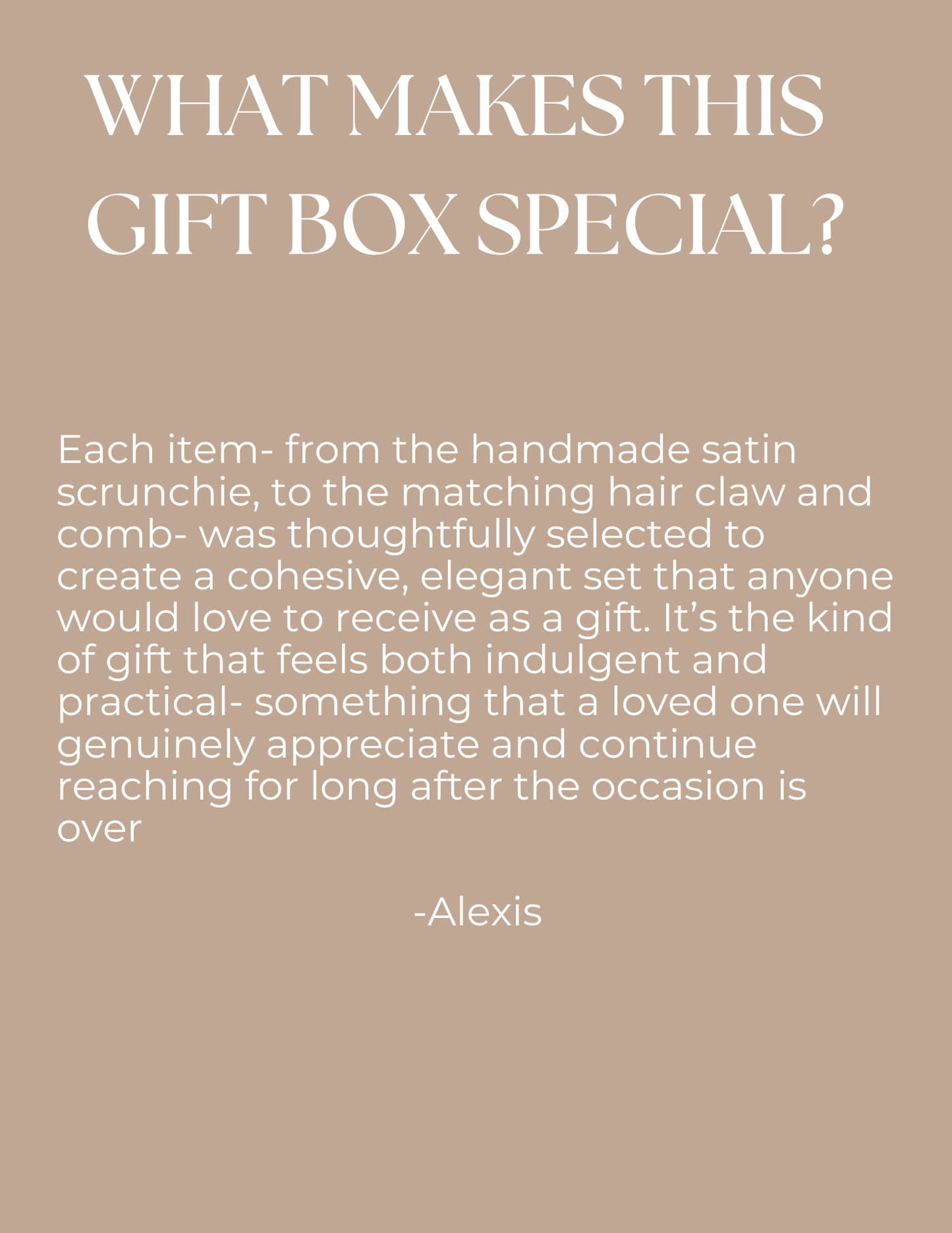 Accessory Gift Box