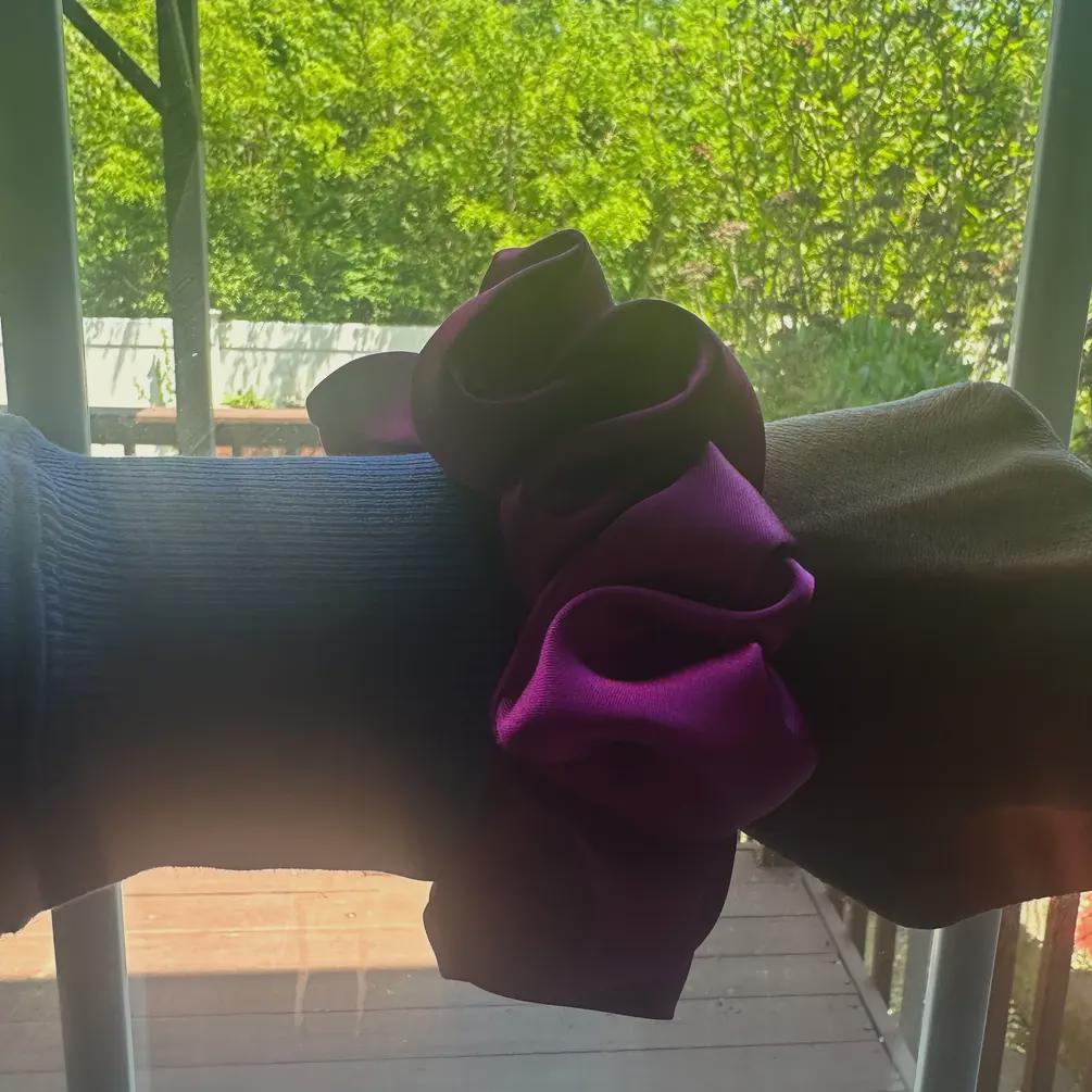 Fall Large Satin Scrunchies