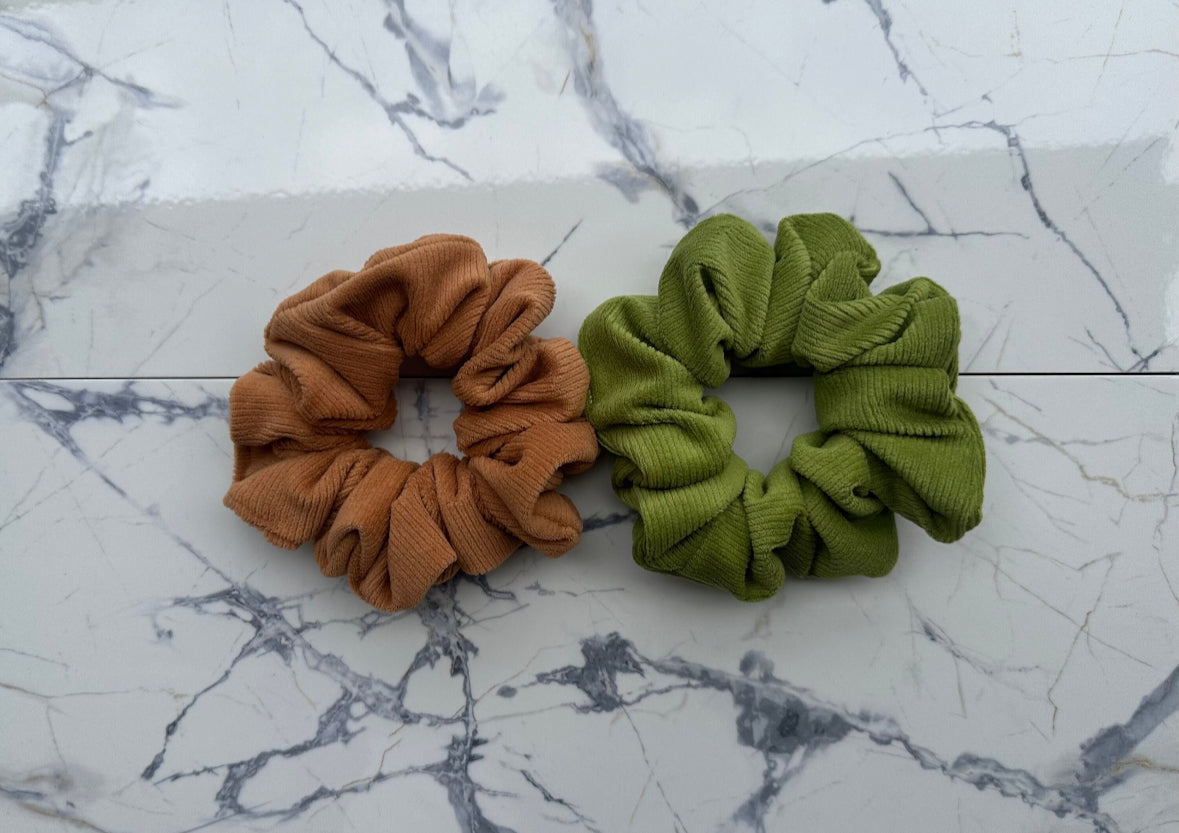 Mini Soft Ribbed Scrunchie