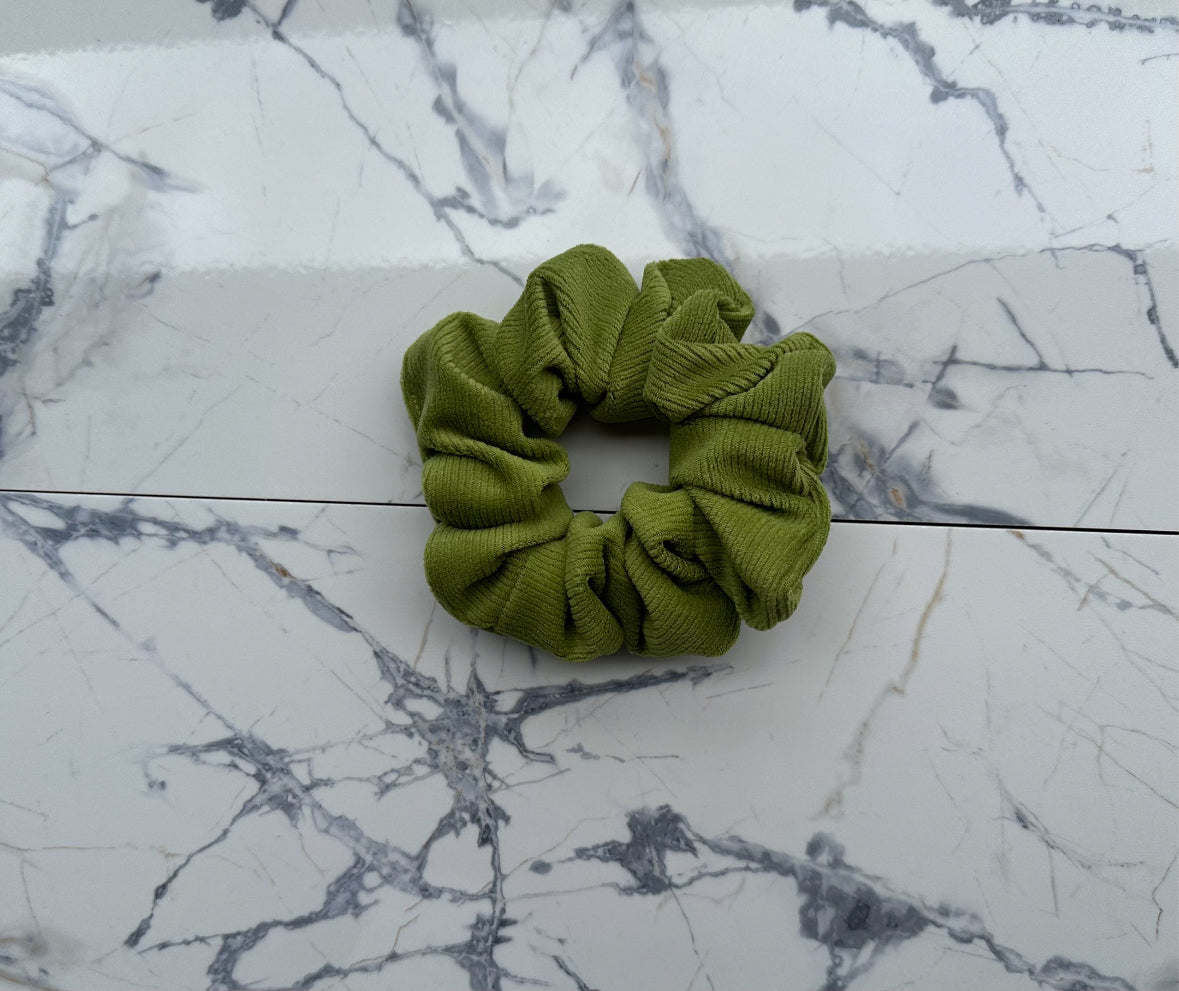 Mini Soft Ribbed Scrunchie