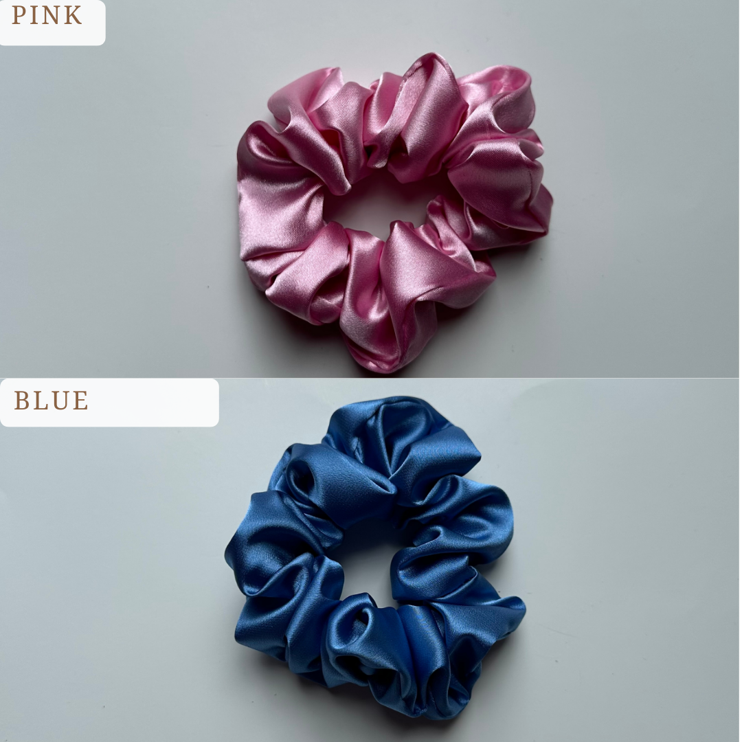 Mini Satin Scrunchies