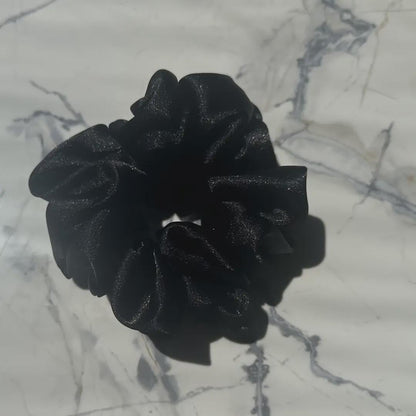 Fall Large Satin Scrunchies