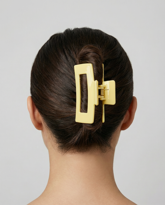 Butter Cream Hair Claw