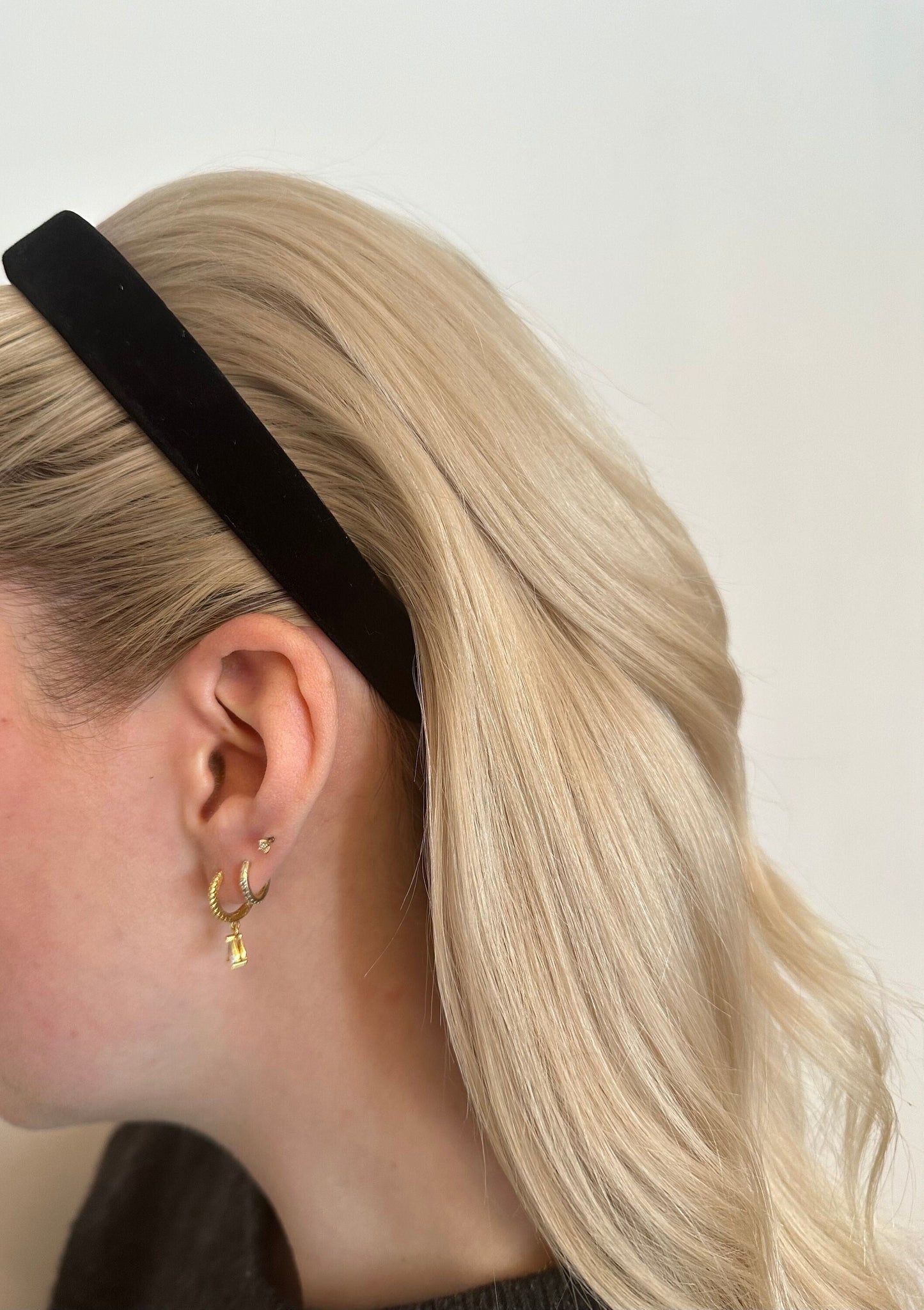 Black Velvet Headband