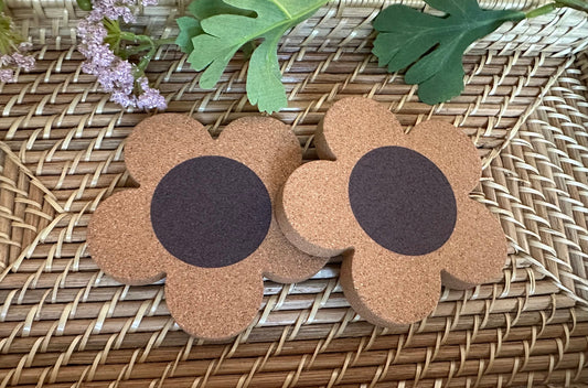 Flower Coasters