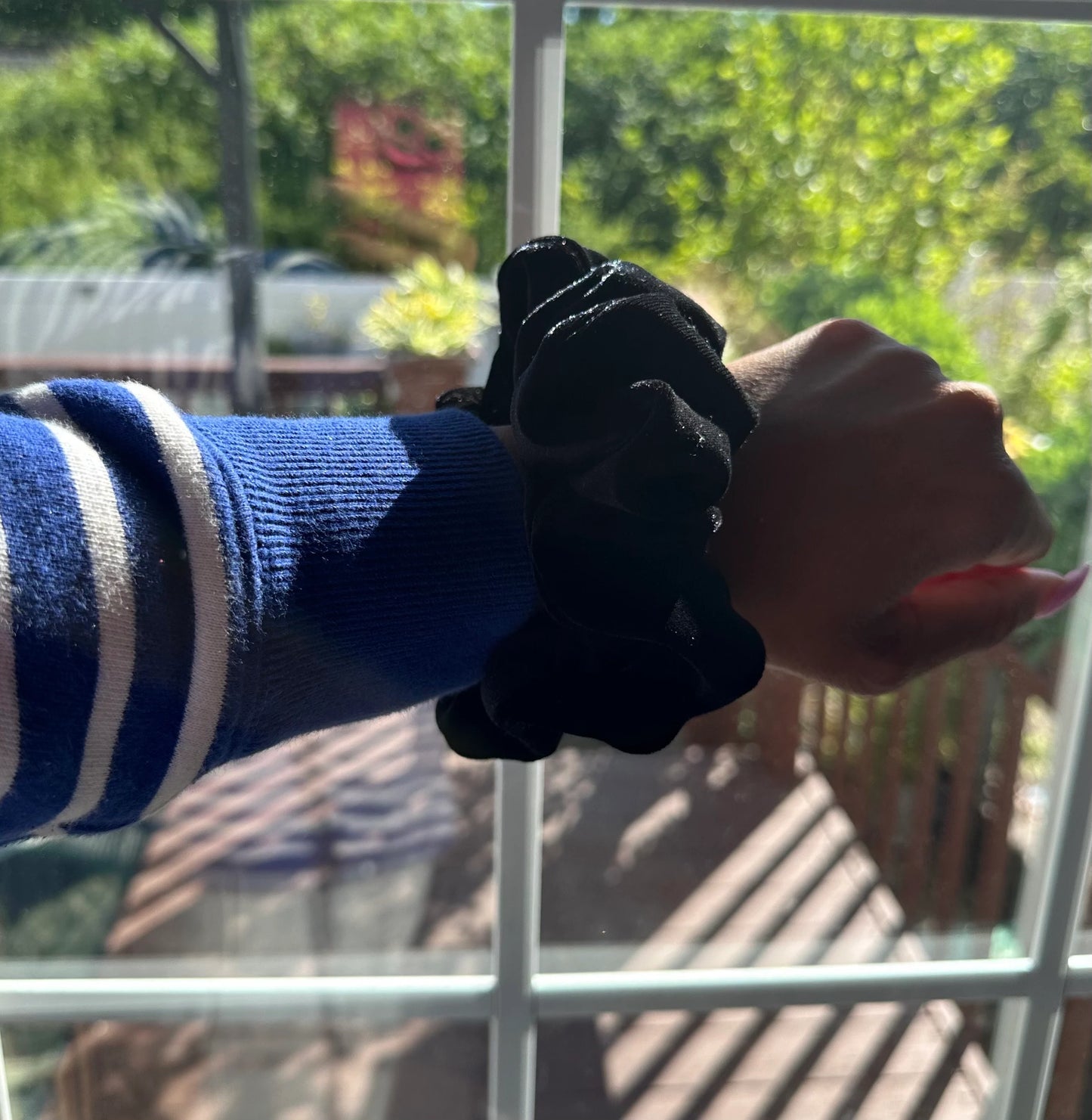 Black Velvet Scrunchie