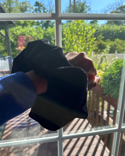 Black Velvet Scrunchie