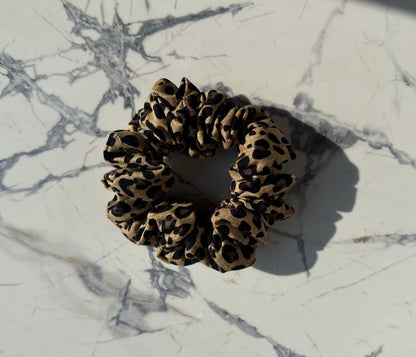Cheetah Print Scrunchie