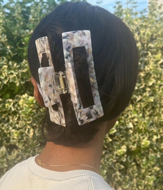 5 Inch Jumbo Pink Hair Claw