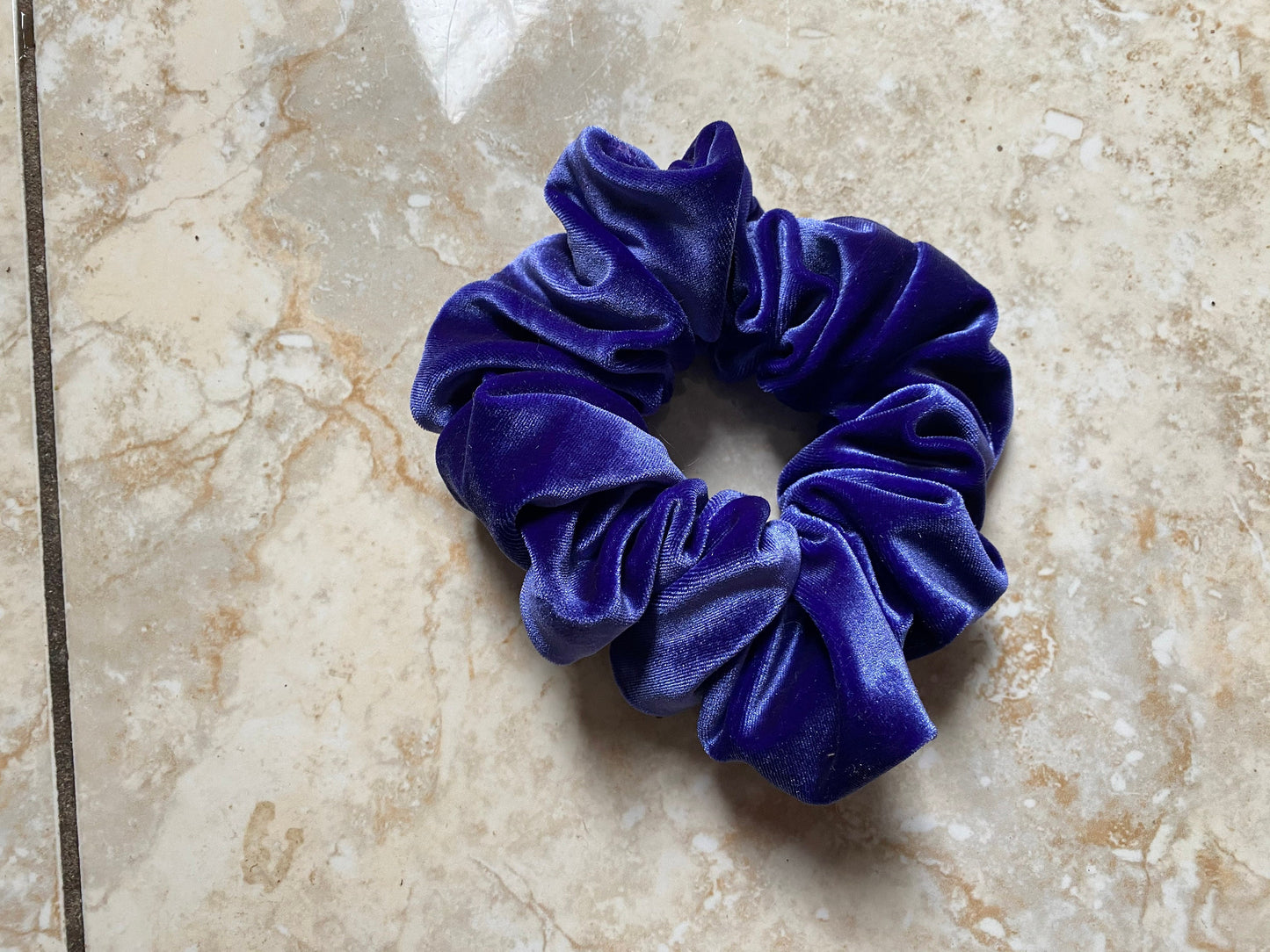 Blake Purple Velvet Extra Large Scrunchie