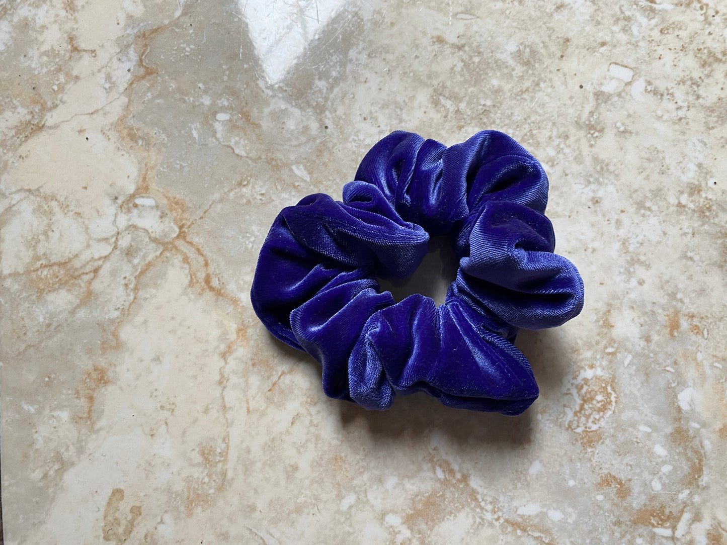 Blake Purple Velvet Extra Large Scrunchie