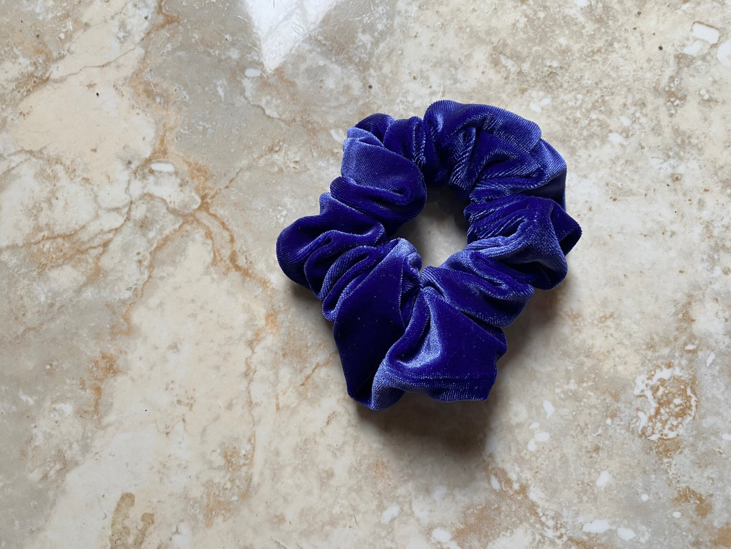 Blake Purple Velvet Extra Large Scrunchie