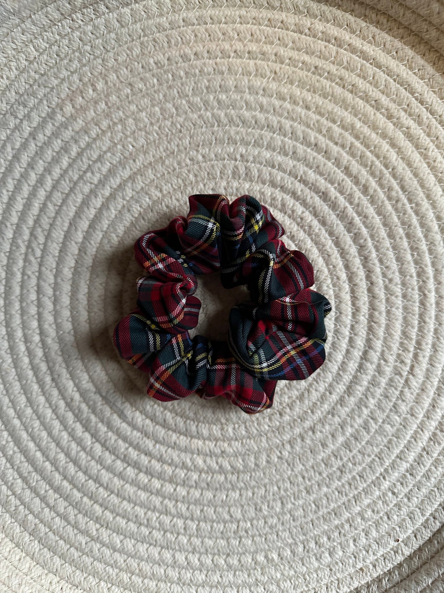 Tatum Plaid Fall Scrunchies