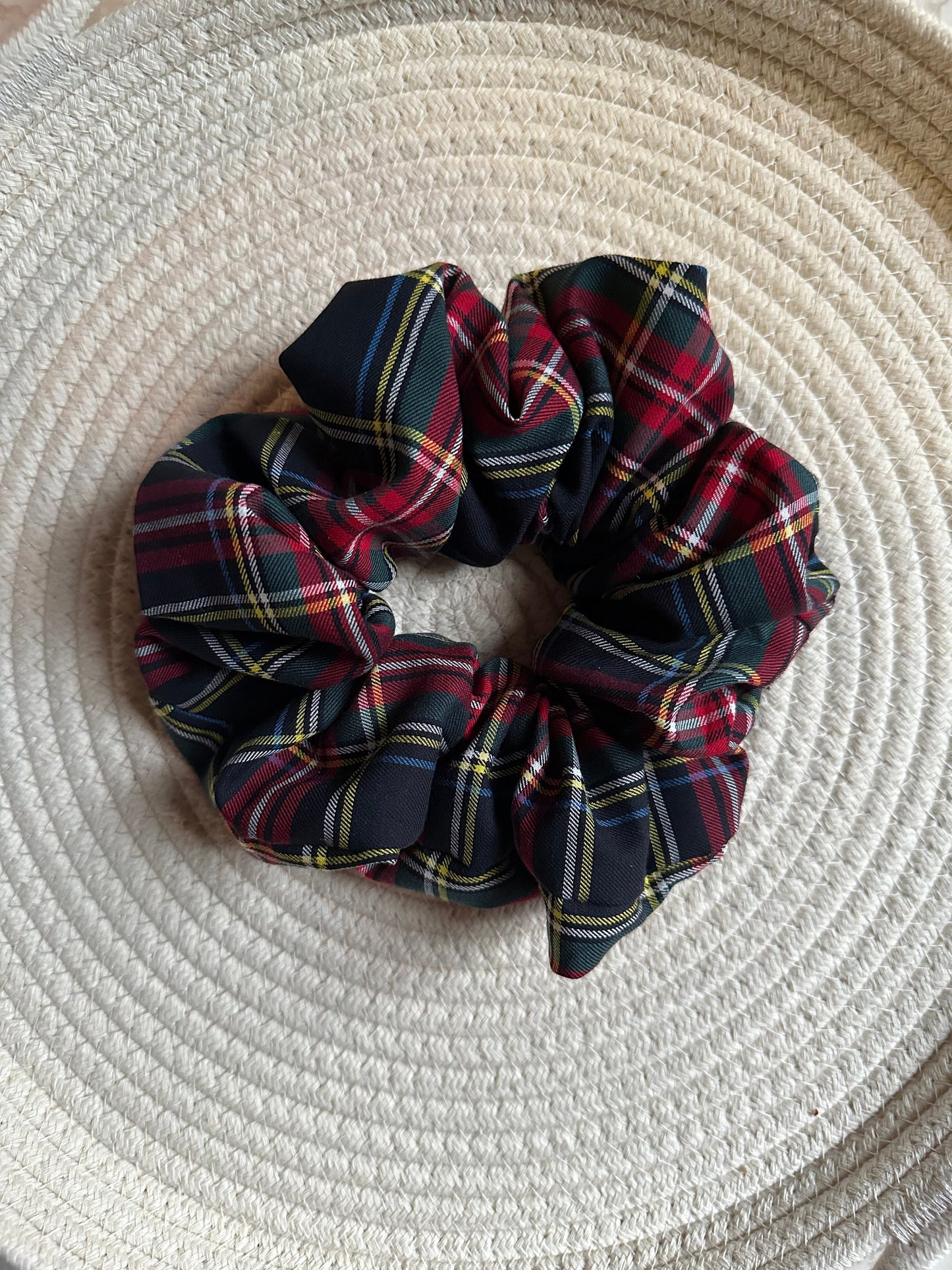 Tatum Plaid Fall Scrunchies